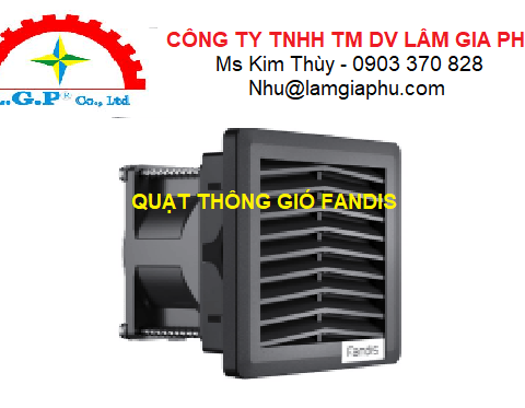 Quạt thông gió châu Âu - FANDIS - FF08A115NN3