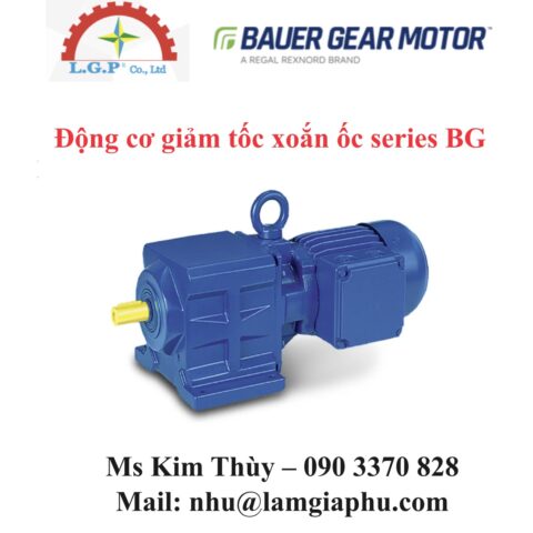 Động cơ giảm tốc xoắn ốc series BG