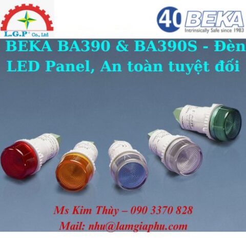 BA390 & BA390S - Đèn LED Panel, An toàn tuyệt đối