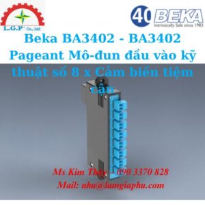 BA3402 Pageant Mô-đun đầu vào kỹ thuật số 8 x Cảm biến tiệm cận