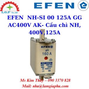 NH-SI 00 125A GG AC400V AK- Cầu chì NH, 400V,125A