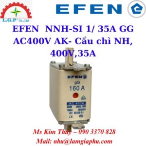 NNH-SI 1/ 35A GG AC400V AK- Cầu chì NH, 400V,35A