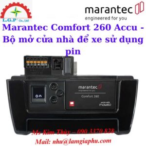 Comfort 260 Accu - Bộ mở cửa nhà để xe sử dụng pin