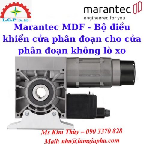 MDF - Bộ điều khiển cửa phân đoạn cho cửa phân đoạn không lò xo