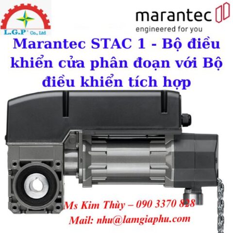 STAC 1 - Bộ điều khiển cửa phân đoạn với Bộ điều khiển tích hợp