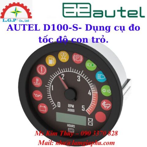 D100-S- Dụng cụ đo tốc độ con trỏ.