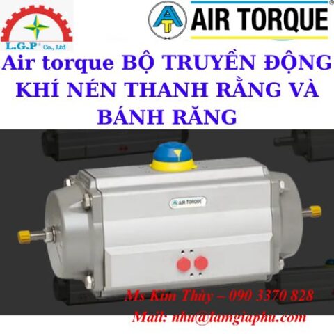 BỘ TRUYỀN ĐỘNG KHÍ NÉN THANH RẰNG VÀ BÁNH RĂNG