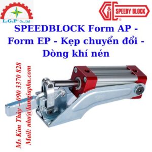 Form AP - Form EP - Kẹp chuyển đổi - Dòng khí nén