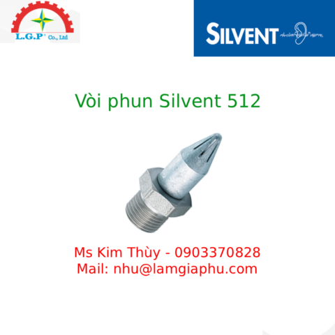 Vòi phun khí - Silvent 512