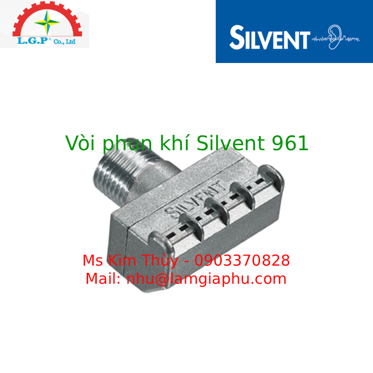Vòi phun khí Silvent 961