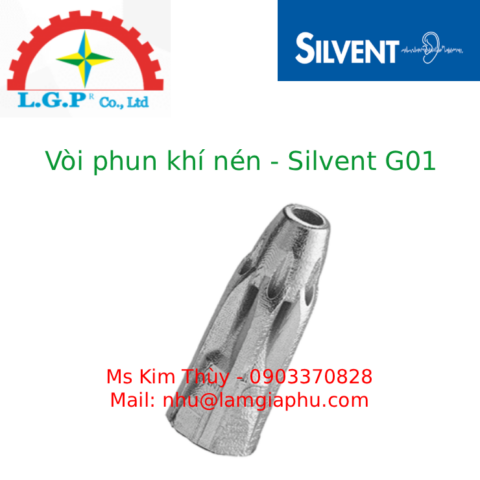 Vòi phun khí nén - Silvent G01