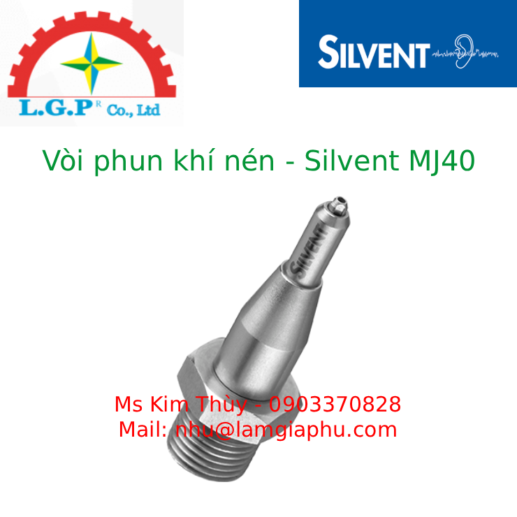 Vòi phun khí nén - Silvent MJ40