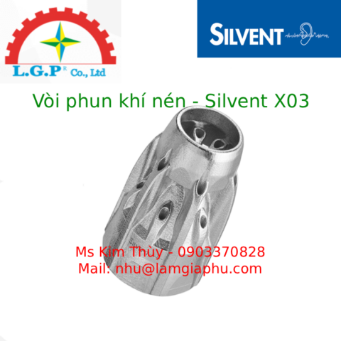 Vòi phun khí nén - Silvent X03