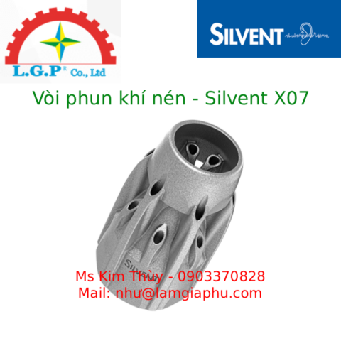 Vòi phun khí nén - Silvent X07