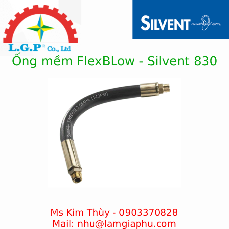 Ống mềm FlexBlow - Silvent 830