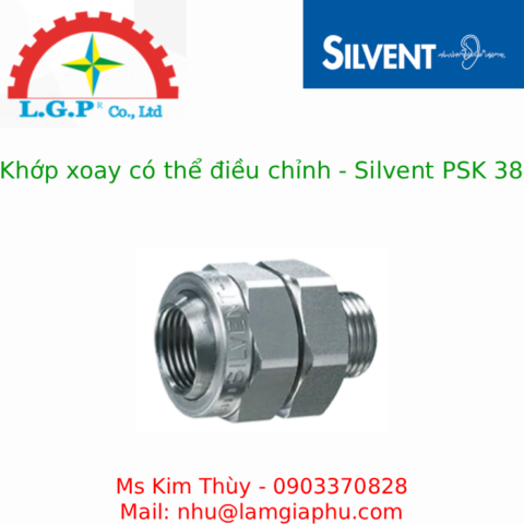 Khớp xoay có thể điều chỉnh - Silvent PSK 38