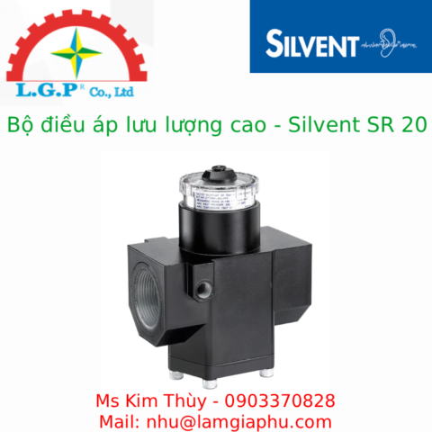 Bộ điều áp lưu lượng cao - Silvent SR 20
