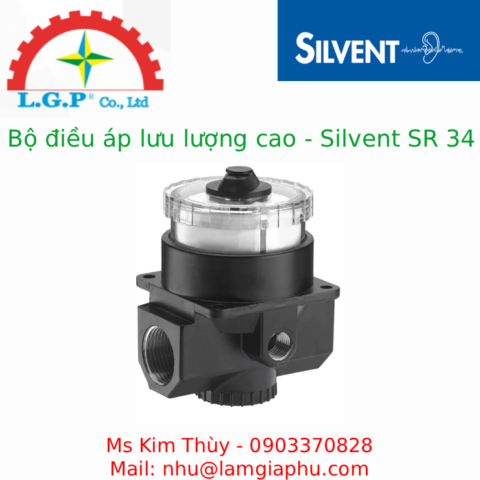 Bộ điều áp lưu lượng cao - Silvent SR 34
